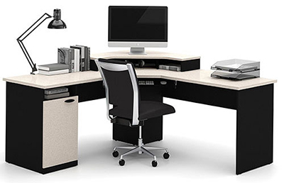 Bestar Hampton corner workstation