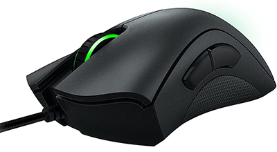 Razer DeathAdder Chroma - Multi-Color Ergonomic Gaming Mouse - 10,000 DPI Sensor