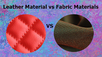 Fabric vs Leather